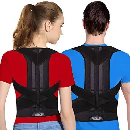 Back Support Belt with Fully Adjustable Straps Relief Lower & Upper Back Pain
